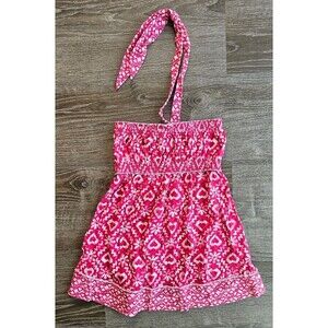 Pink Heart Halter top girls xl